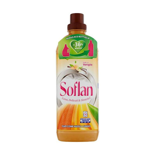 SOFLAN LANA,DELICATI & SINTETICI LIQUIDO 900ML 15LAV. VANIGLIA