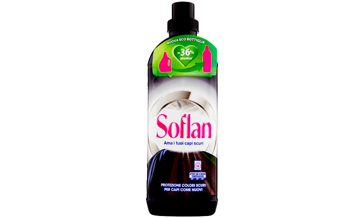 SOFLAN LANA,DELICATI & SINTETICI LIQUIDO 900ML 15LAV. CAPI SCURI