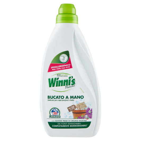 WINNI'S BUCATO A MANO LIQUIDO CAPI PREZIOSI E BABY 750ML 20 LAVAGGI