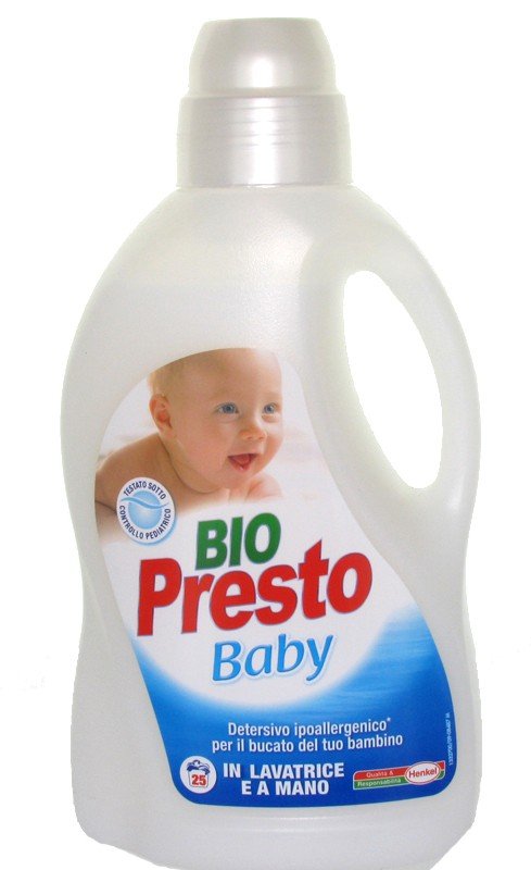 BIO PRESTO BABY LIQUIDO 1,5L 25 LAVAGGI