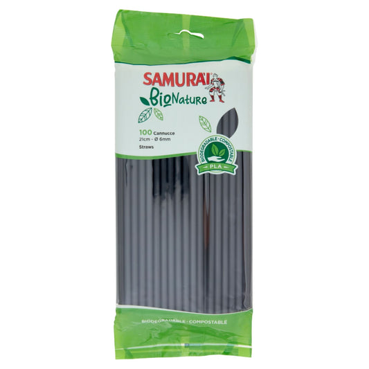 SAMURAI BIONATURE 100 CANNUCCE NERE 21CM