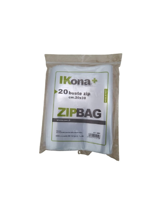 IKONA+ 20 BUSTE ZIP 20X30