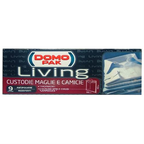 DOMOPAK LIVING CUSTODIE MAGLIE E CAMICIE 31X43 X9