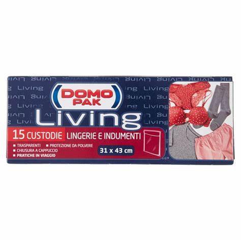 DOMOPAK LIVING CUSTODIE LINGERIE E INDUMENTI 31X43 X15