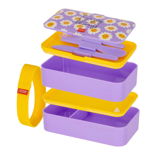 LEGAMI MILANO LUNCH BOX CONTENITORE PORTA PRANZO 1200ML DAISY