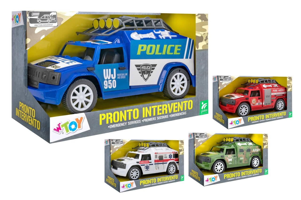 GLOBO AUTO FRIZIONE CM.20 PRONTO INTERVENTO ASSORTITO