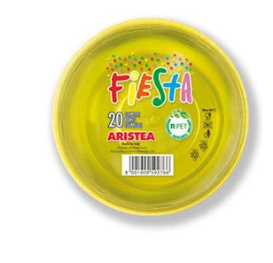 ARISTEA FIESTA 20 COPPETTE GIALLO