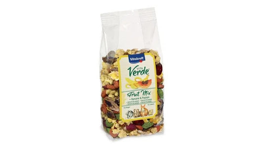 VITAKRAFT VITA VERDE FRUIT MIX + BANANE & PAPAYA 200G