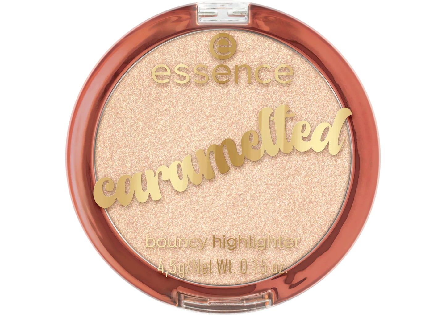 ESSENCE CARAMELTED BOUNCY HIGHLITHER ILLUMINANTE CARAMELLATO 01 SWEET 'N BOUNCY