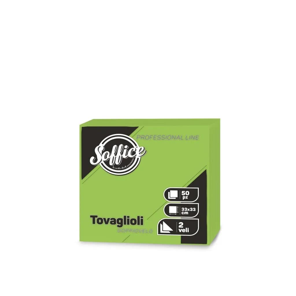 SOFFICE 50 TOVAGLIOLI DOPPIOVELO 33X33 CEDRO