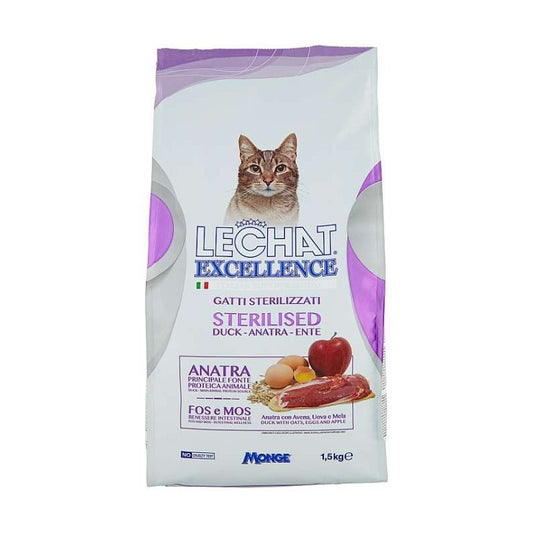 LECHAT EXCELLENCE CROCCANTINI 1,5KG STERILISED ANATRA