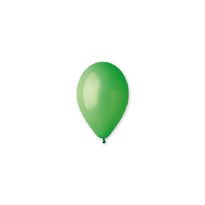 BIG PARTY 25 PALLONCINI MEDIUM CM.26 VERDE