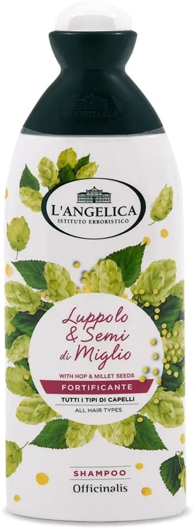 L'ANGELICA SHAMPOO 250ML FORTIFICANTE LUPPOLO E SEMI DI MIGLIO