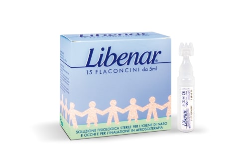 LIBERNAR SOLUZIONE FISIOLOGICA 15 FLACONCINI DA 5ML