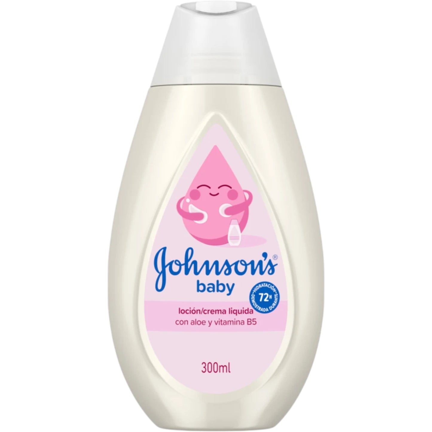 JOHNSON'S BABY CREMA LIQUIDA 300ML ALOE E VITAMINA B5