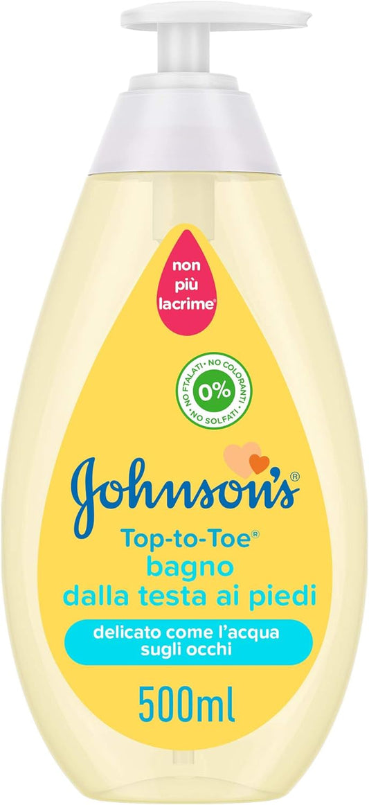 JOHNSON'S BABY BAGNO DALLA TESTA AI PIEDI 500ML