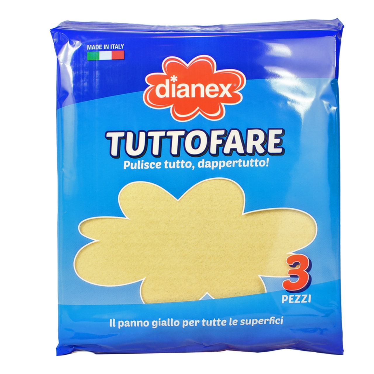 DIANEX TUTTOFARE PANNO GIALLO 3PZ