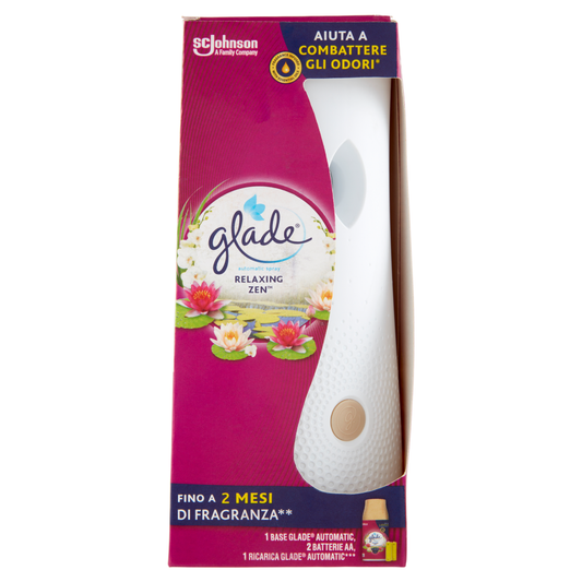 GLADE AUTOMATIC SPRAY BASE + RICARICA RELAXING ZEN