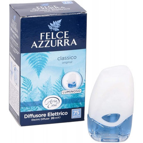 FELCE AZZURRA ARIA DI CASA DIFFUSORE ELETTRICO LUMINOSO CLASSICO 75GG