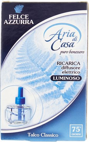 FELCE AZZURRA ARIA DI CASA LUMINOSO RICARICA 20ML TALCO CLASSICO