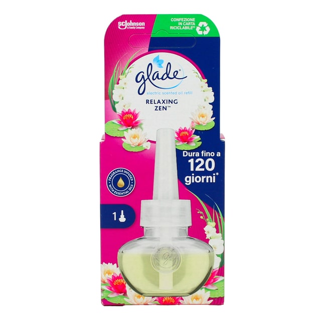 GLADE ELECTRIC RICARICA 20ML 120GG RELAXING ZEN