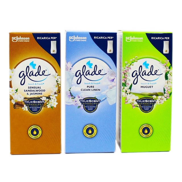 GLADE MICROSPRAY TOUCH&FRESH RICARICA 10ML MIX 2 ASSORTITA