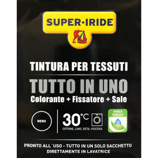 SUPER-IRIDE TINTURA TUTTO IN 1 350G NERO