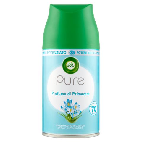 AIR WICK FRESHMATIC RICARICA 250ML PURE PROFUMO DI PRIMAVERA