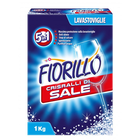FIORILLO CRISTALLI DI SALE 5IN1 LAVASTOVIGLIE 1KG