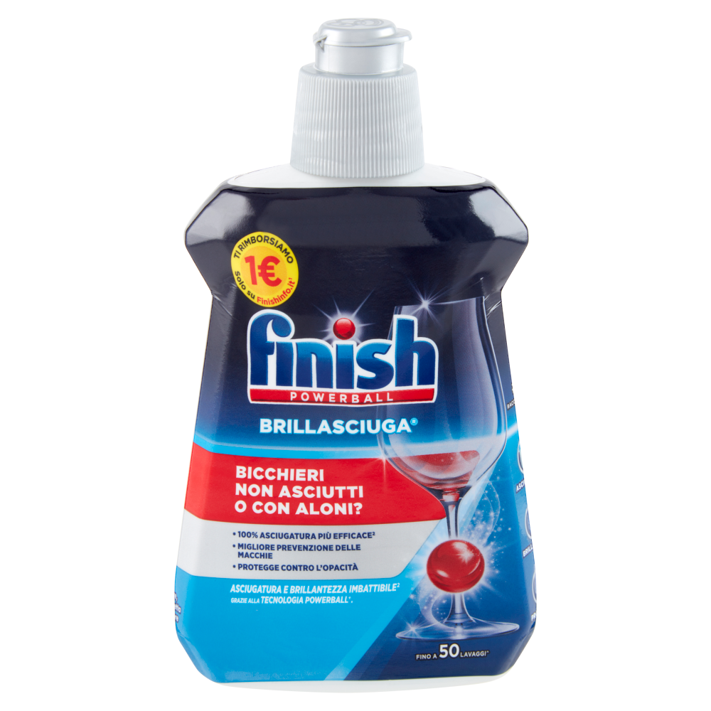 FINISH BRILLASCIUGA 50 LAVAGGI 250ML CLASSICO