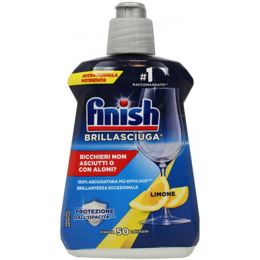 FINISH BRILLASCIUGA 50 LAVAGGI 250ML LIMONE