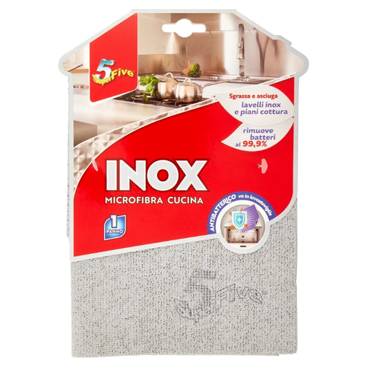 SUPERFIVE INOX MICROFIBRA CUCINA CM.35X40 1 PANNO