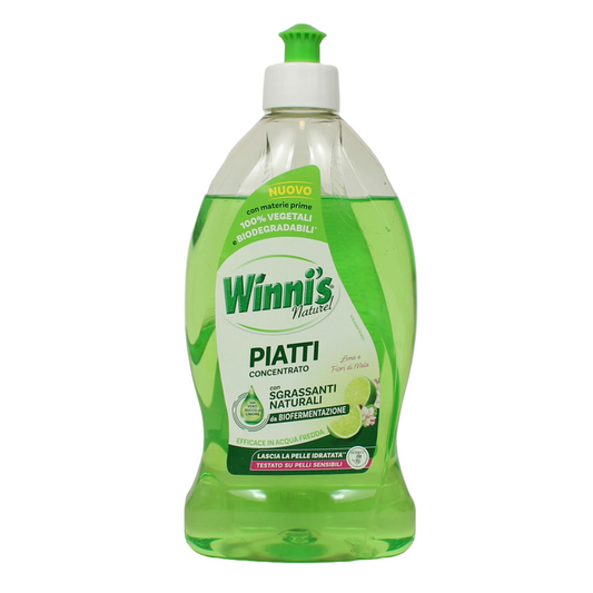 WINNI'S PIATTI CONCENTRATO 480ML LIME E FIORI DI MELA