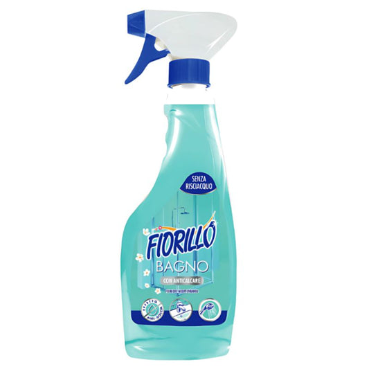 FIORILLO BAGNO CON ANTICALCARE SENZA RISCIAQUO SPRAY 500ML FIORI DEL MEDITERRANEO