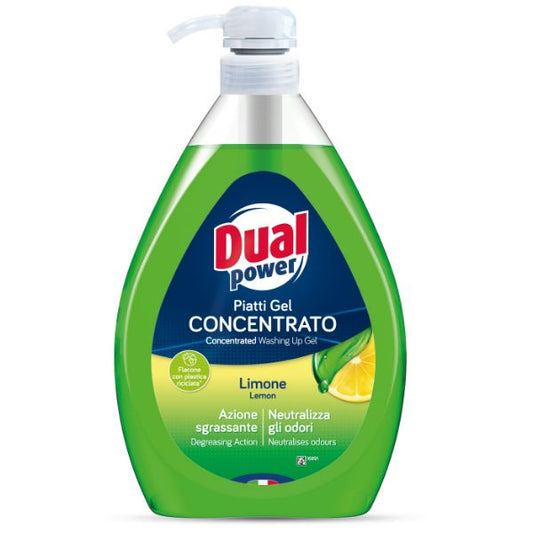 DUAL POWER PIATTI GEL CONCENTRATO 1L LIMONE