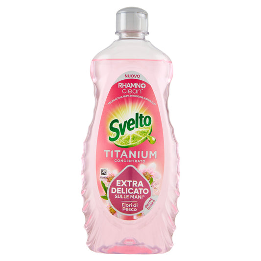 SVELTO TITANIUM CONCENTRATO 650ML FIORI DI PESCO EXTRA DELICATO SULLE MANI