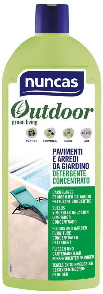NUNCAS OUTDOOR PAVIMENTI E ARREDI DA GIARDINO DETERGENTE CONCENTRATO 1L
