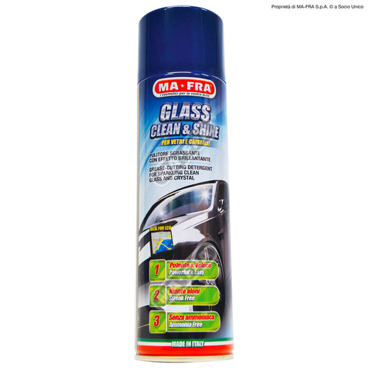 MAFRA GLASS CLEAN & SHINE PER VETRI E CRISTALLI 500ML