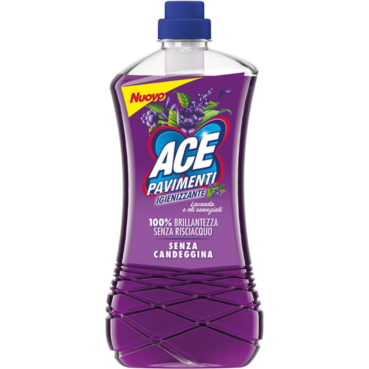 ACE PAVIMENTI 1L IGIENIZZANTE LAVANDA E OLI ESSENZIALI SENZA CANDEGGINA