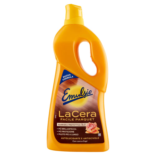 EMULSIO LA CERA FACILE PARQUET 725ML AUTOLUCIDANTE E ANTISCIVOLO CON CERA D'API
