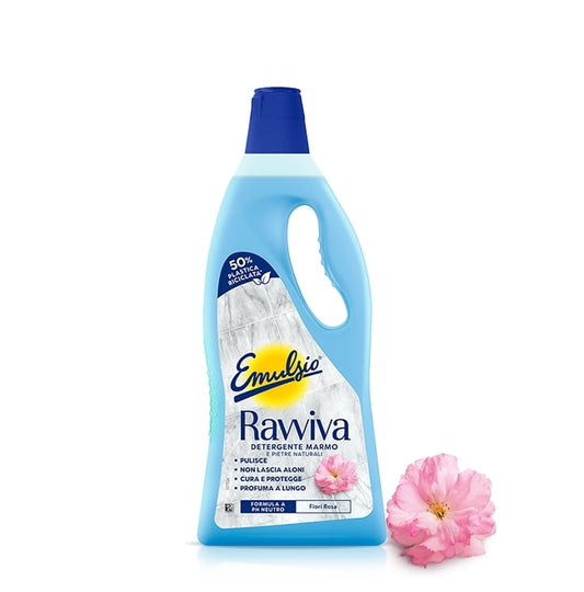 EMULSIO RAVVIVA DETERGENTE MARMO E PIETRE NATURALI 750ML FIORI ROSA