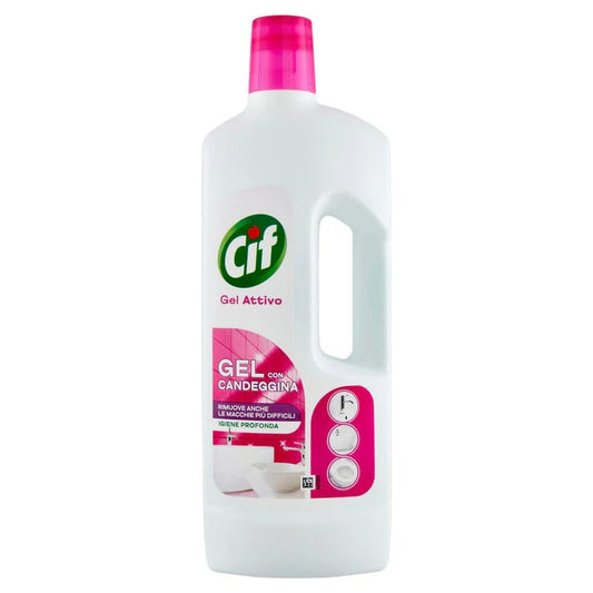 CIF GEL ATTIVO GEL CON CANDEGGINA 750ML