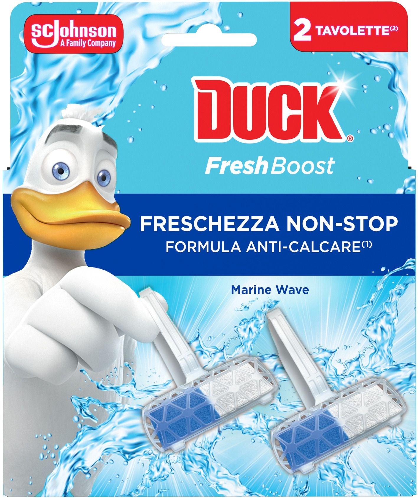 DUCK FRESH BOOST TAVOLETTA WC 2PZ MARINE WAVE