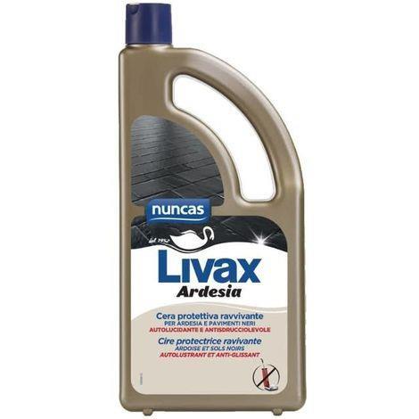 NUNCAS LIVAX 1LT ARDESIA CERA PROTETTIVA RAVVIVANTE ARDESIA E PAVIMENTI NERI