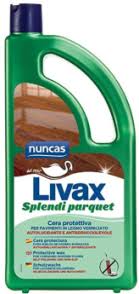 NUNCAS LIVAX 1LT SPLENDI PARQUET CERA PROTETTIVA