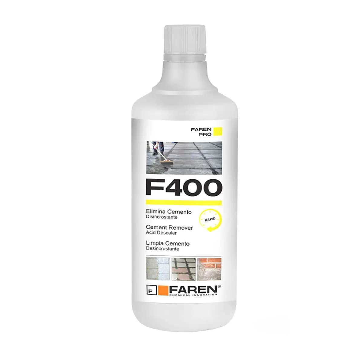 FAREN PRO F400 ELIMINA CEMENTO DISINCROSTANTE 1L