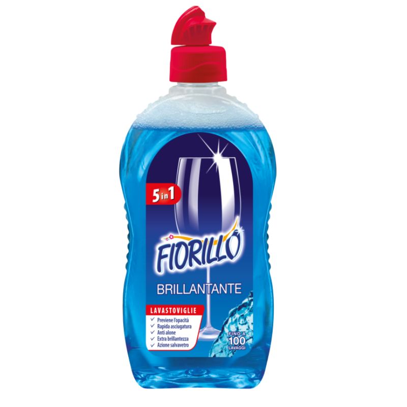 FIORILLO BRILLANTANTE LAVASTOVIGLIE 5 IN 1 100 LAVAGGI 500ML