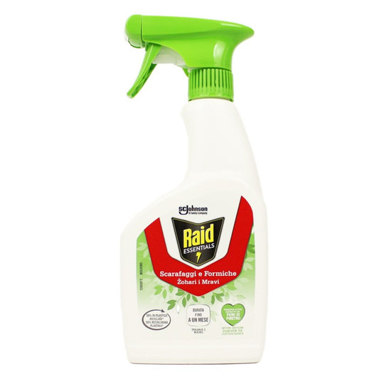 RAID ESSENTIALS SCARAFAGGI E FORMICHE VAPO 500ML