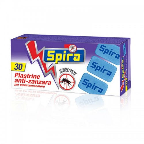 SPIRA PIASTRINE ANTI-ZANZARA 30PZ