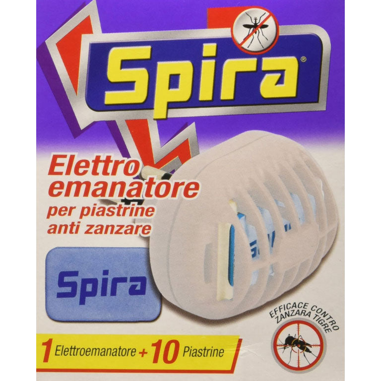 SPIRA ELETTROEMANATORE + 10 PIASTRINE